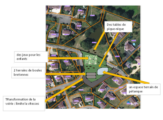 LA TRINITE SURZUR   OAP 5   PROJET AMENAGEMENT 2