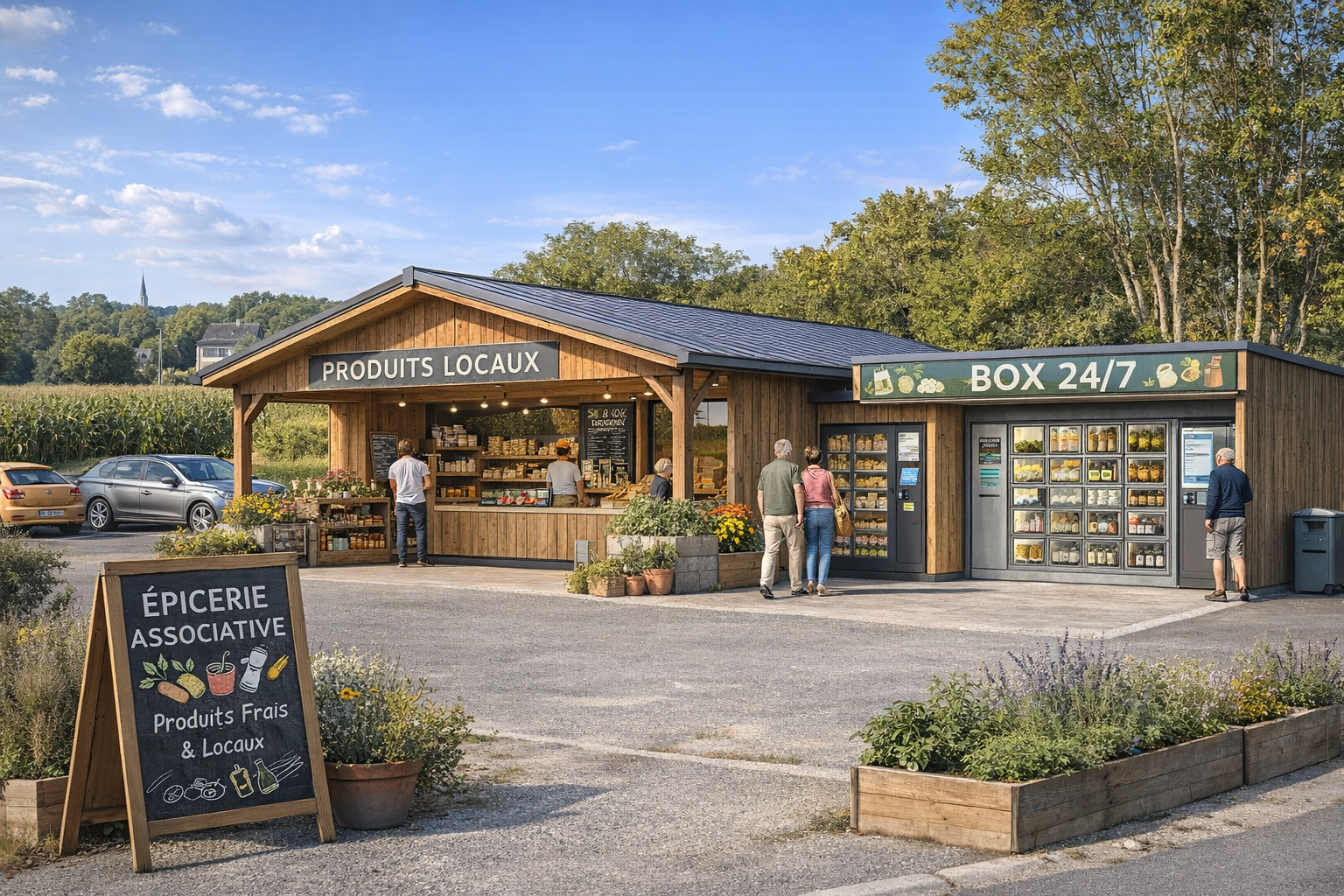 local commercial associatif